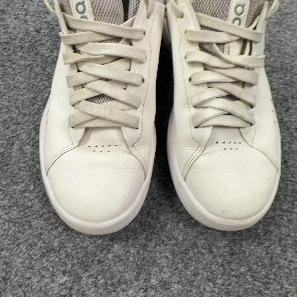 On The Roger Advantage Shoes Womens Size 6 White Tennis Sneakers 48.98965